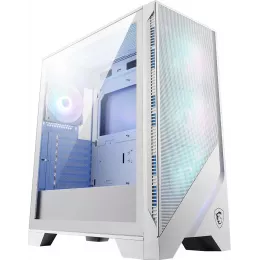 Корпус MSI MAG Forge 320R Airflow белый без БП ATX 7x120mm 4x140mm 2xUSB3.0 audio bott PSU
