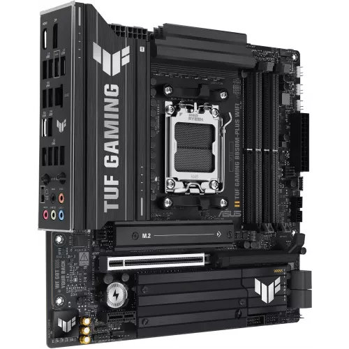 Материнская плата Asus TUF GAMING B850M-PLUS WIFI Socket AM5 AMD B850 4xDDR5 mATX AC`97 8ch(7.1) 2.5Gg RAID+HDMI+DP