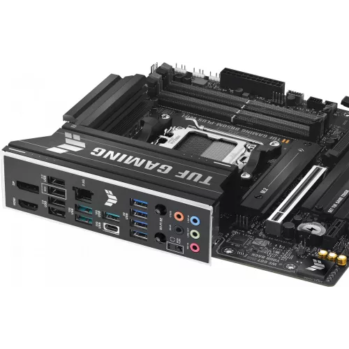 Материнская плата Asus TUF GAMING B850M-PLUS WIFI Socket AM5 AMD B850 4xDDR5 mATX AC`97 8ch(7.1) 2.5Gg RAID+HDMI+DP