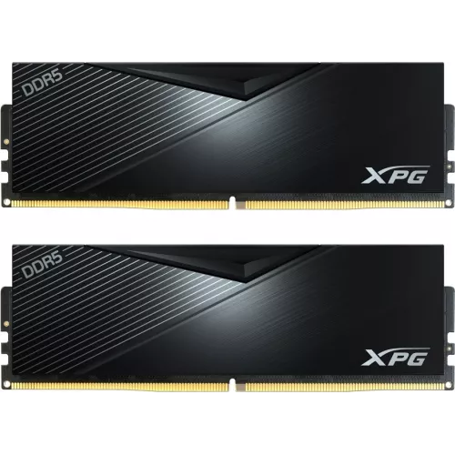 Память DDR5 2x16GB 6000MHz A-Data AX5U6000C3016G-DCLABK XPG Lancer RTL Gaming PC5-48000 CL30 DIMM 288-pin 1.35В kit single rank с радиатором Ret