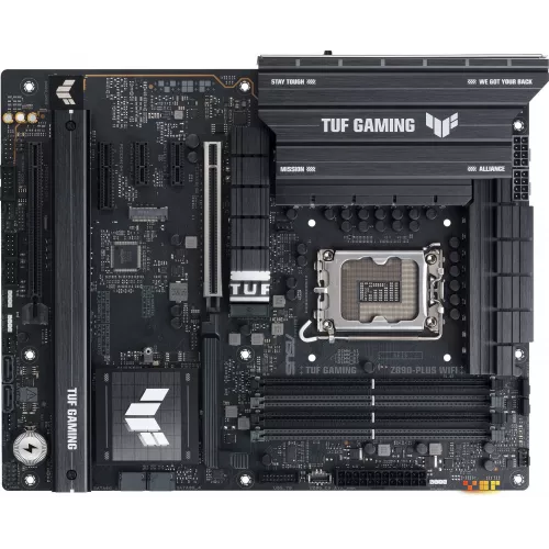 Материнская плата Asus TUF GAMING Z890-PLUS WIFI Soc-1851 Intel Z890 4xDDR5 ATX AC`97 8ch(7.1) 2.5Gg RAID+HDMI+DP