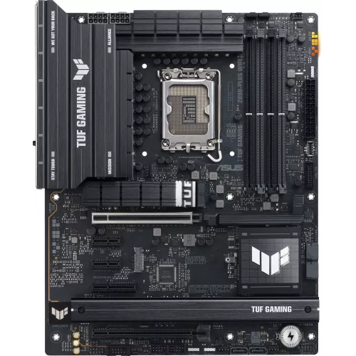 Материнская плата Asus TUF GAMING Z890-PLUS WIFI Soc-1851 Intel Z890 4xDDR5 ATX AC`97 8ch(7.1) 2.5Gg RAID+HDMI+DP