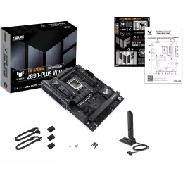 Материнская плата Asus TUF GAMING Z890-PLUS WIFI Soc-1851 Intel Z890 4xDDR5 ATX AC`97 8ch(7.1) 2.5Gg RAID+HDMI+DP