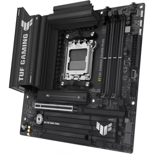 Материнская плата Asus TUF GAMING B850M-PLUS Socket AM5 AMD B850 4xDDR5 mATX AC`97 8ch(7.1) 2.5Gg RAID+HDMI+DP