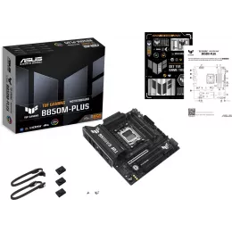 Материнская плата Asus TUF GAMING B850M-PLUS Socket AM5 AMD B850 4xDDR5 mATX AC`97 8ch(7.1) 2.5Gg RAID+HDMI+DP