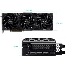 Видеокарта Palit PCI-E 5.0 PA-RTX5070Ti GAMINGPRO NVIDIA GeForce RTX 5070TI 16Gb 256bit GDDR7 2295/28000 HDMIx1 DPx3 HDCP Ret
