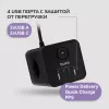 Сетевой удлинитель Buro BU-PTE4.1UC-Plus-B 1.5м (4 розетки) черный (коробка)