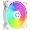 Вентилятор для корпуса Cooler Master MasterFan MF120 Halo2 ARGB 120х120x25 белый 4-pin 27дБ (MFL-B2DW-21NP2-R2) Ret