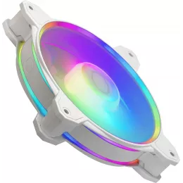 Вентилятор для корпуса Cooler Master MasterFan MF120 Halo2 ARGB 120х120x25 белый 4-pin 27дБ (MFL-B2DW-21NP2-R2) Ret