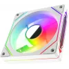 Вентилятор для корпуса Bloody CF-12 LCD ARGB 120х120x25 белый 4-pin 32дБ (упак.:1шт) (CF-12-ARGB120-WH) Ret