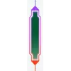 Вентилятор для корпуса Bloody CF-12 LCD ARGB 120х120x25 белый 4-pin 32дБ (упак.:1шт) (CF-12-ARGB120-WH) Ret