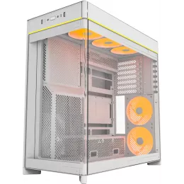Корпус Montech HS02 Pro белый без БП ATX 8x120mm 2xUSB3.0 audio