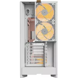 Корпус Montech HS02 Pro белый без БП ATX 8x120mm 2xUSB3.0 audio