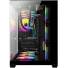 Корпус Bloody CC-122 черный без БП ATX 10x120mm 1xUSB2.0 1xUSB3.0 audio