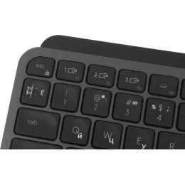 Клавиатура Logitech MX Keys Mini темно-серый/черный USB беспроводная BT/Radio LED (920-010617)