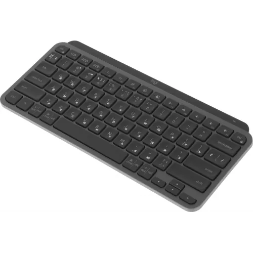 Клавиатура Logitech MX Keys Mini темно-серый/черный USB беспроводная BT/Radio LED (920-010617)