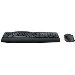 Клавиатура + мышь Logitech MK850 клав:черный мышь:черный USB беспроводная slim Multimedia (920-008486)