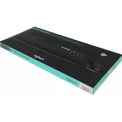 Клавиатура + мышь Logitech MK850 клав:черный мышь:черный USB беспроводная slim Multimedia (920-008486)