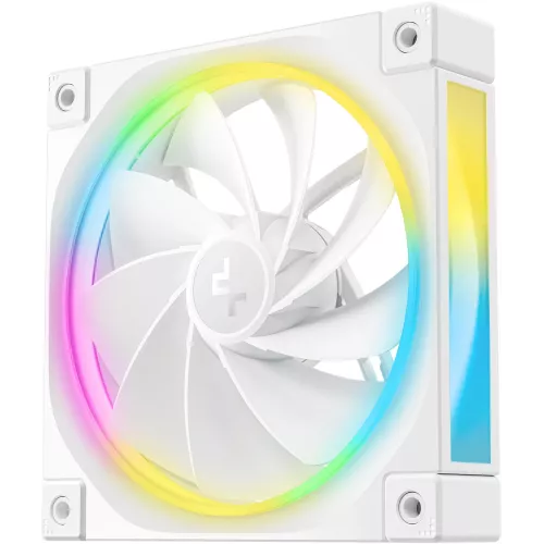 Вентилятор для корпуса Deepcool FL12R Wh Reverse ARGB 120х120x25 белый 4-pin 33.9дБ (R-FL12R-WHAPN1-G) Ret