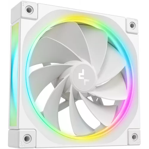 Вентилятор для корпуса Deepcool FL12R Wh Reverse ARGB 120х120x25 белый 4-pin 33.9дБ (R-FL12R-WHAPN1-G) Ret