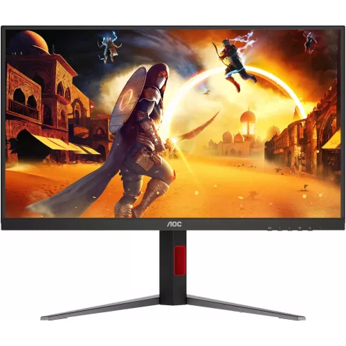 Монитор AOC 27" Q27G4S черный IPS LED 16:9 HDMI матовая HAS Piv 350cd 178гр/178гр 2560x1440 300Hz FreeSync DP Quad 2K (1440p) 5.33кг