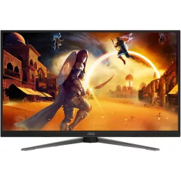 Монитор AOC 27" Q27G4S черный IPS LED 16:9 HDMI матовая HAS Piv 350cd 178гр/178гр 2560x1440 300Hz FreeSync DP Quad 2K (1440p) 5.33кг