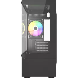 Корпус Accord ACC-285-02B черный без БП mATX 5x120mm 1xUSB2.0 1xUSB3.0 audio