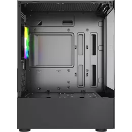 Корпус Accord ACC-285-02B черный без БП mATX 5x120mm 1xUSB2.0 1xUSB3.0 audio