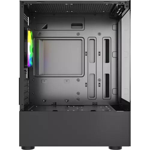 Корпус Accord ACC-285-02B черный без БП mATX 5x120mm 1xUSB2.0 1xUSB3.0 audio