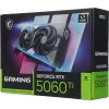Видеокарта MSI PCI-E 5.0 RTX 5060 TI 16G GAMING NVIDIA GeForce RTX 5060TI 16Gb 128bit GDDR7 2572/28000 HDMIx1 DPx3 HDCP Ret