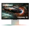 Монитор Samsung 27" Odyssey 3D LS27FG900XIXCI серебристый IPS LED 1ms 16:9 HDMI M/M матовая HAS 350cd 178гр/178гр 3840x2160 165Hz FreeSync Premium DP 4K 7.5кг