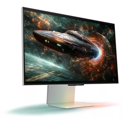 Монитор Samsung 27" Odyssey 3D LS27FG900XIXCI серебристый IPS LED 1ms 16:9 HDMI M/M матовая HAS 350cd 178гр/178гр 3840x2160 165Hz FreeSync Premium DP 4K 7.5кг