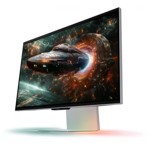 Монитор Samsung 27" Odyssey 3D LS27FG900XIXCI серебристый IPS LED 1ms 16:9 HDMI M/M матовая HAS 350cd 178гр/178гр 3840x2160 165Hz FreeSync Premium DP 4K 7.5кг
