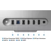 Монитор Samsung 27" Odyssey 3D LS27FG900XIXCI серебристый IPS LED 1ms 16:9 HDMI M/M матовая HAS 350cd 178гр/178гр 3840x2160 165Hz FreeSync Premium DP 4K 7.5кг