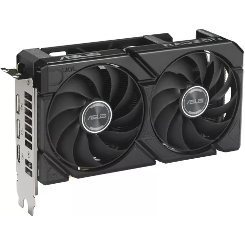Видеокарта Asus PCI-E 5.0 DUAL-RX9060XT-8G AMD Radeon RX 9060XT 8Gb 128bit GDDR6 2550/20000 HDMIx1 DPx2 HDCP Ret