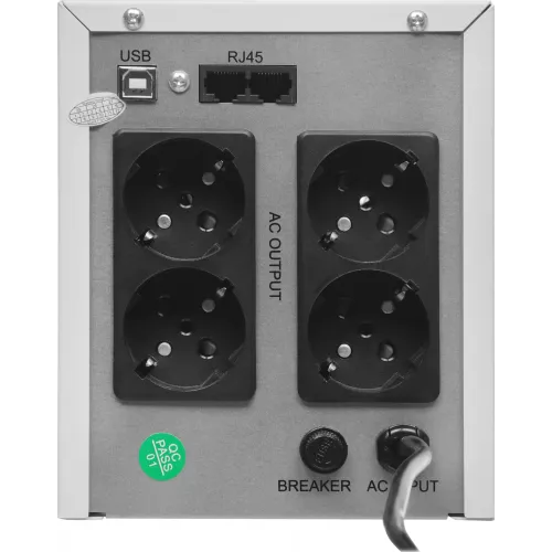 Источник бесперебойного питания Ippon Na+ Frosty 1050 600Вт 1050ВА белый