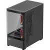 Корпус Formula Crystal U1M черный без БП mATX 7x120mm 2x140mm 1xUSB2.0 1xUSB3.0 audio bott PSU