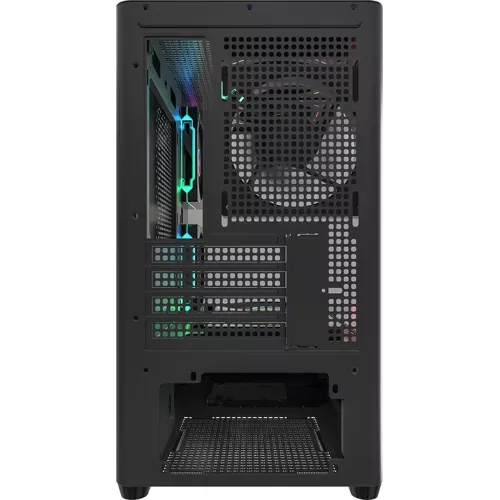 Корпус Formula Crystal U1M черный без БП mATX 7x120mm 2x140mm 1xUSB2.0 1xUSB3.0 audio bott PSU