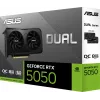 Видеокарта Asus PCI-E 5.0 DUAL-RTX5050-O8G NVIDIA GeForce RTX 5050 8Gb 128bit GDDR6 2647/20000 HDMIx1 DPx3 HDCP Ret