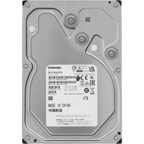 Жесткий диск Toshiba SATA-III 4TB MG10ADA400E Enterprise Capacity 512E (7200rpm) 512Mb 3.5"