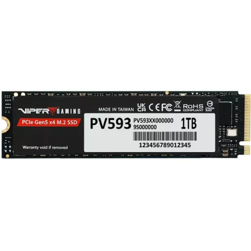 Накопитель SSD Patriot PCIe 5.0 x4 1TB PV593P1TBM28H Viper VP593 M.2 2280