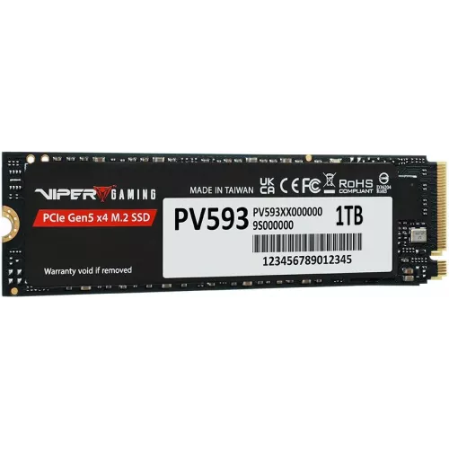 Накопитель SSD Patriot PCIe 5.0 x4 1TB PV593P1TBM28H Viper VP593 M.2 2280