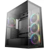 Корпус Deepcool CG580 4F V2 черный без БП ATX 6x120mm 4x140mm 2xUSB3.0 audio bott PSU