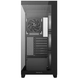 Корпус Deepcool CG580 4F V2 черный без БП ATX 6x120mm 4x140mm 2xUSB3.0 audio bott PSU