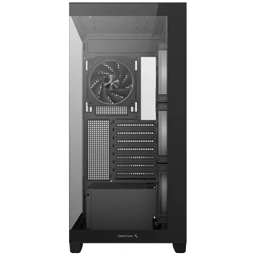 Корпус Deepcool CG580 4F V2 черный без БП ATX 6x120mm 4x140mm 2xUSB3.0 audio bott PSU