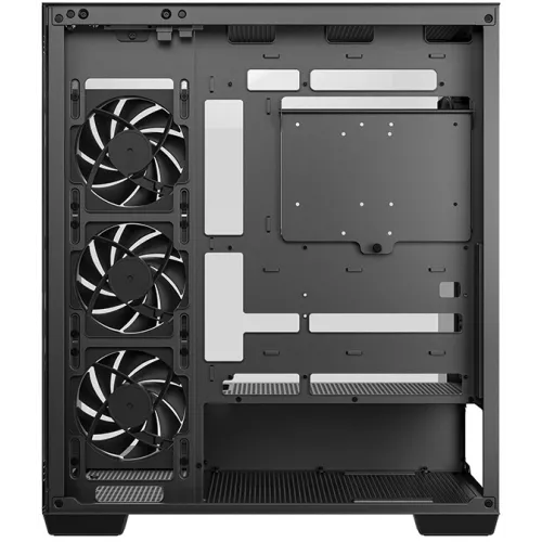 Корпус Deepcool CG580 4F V2 черный без БП ATX 6x120mm 4x140mm 2xUSB3.0 audio bott PSU