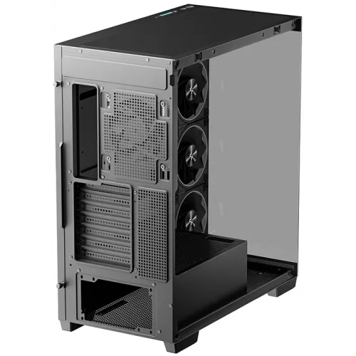 Корпус Deepcool CG580 4F V2 черный без БП ATX 6x120mm 4x140mm 2xUSB3.0 audio bott PSU