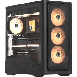 Корпус Formula Air Power G9 Duo черный без БП ATX 12x120mm 3x140mm 2xUSB3.0 audio bott PSU
