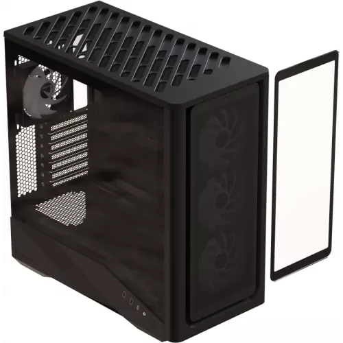 Корпус Formula Air Power G9 Duo черный без БП ATX 12x120mm 3x140mm 2xUSB3.0 audio bott PSU