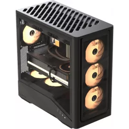 Корпус Formula Air Power G9 Duo черный без БП ATX 12x120mm 3x140mm 2xUSB3.0 audio bott PSU